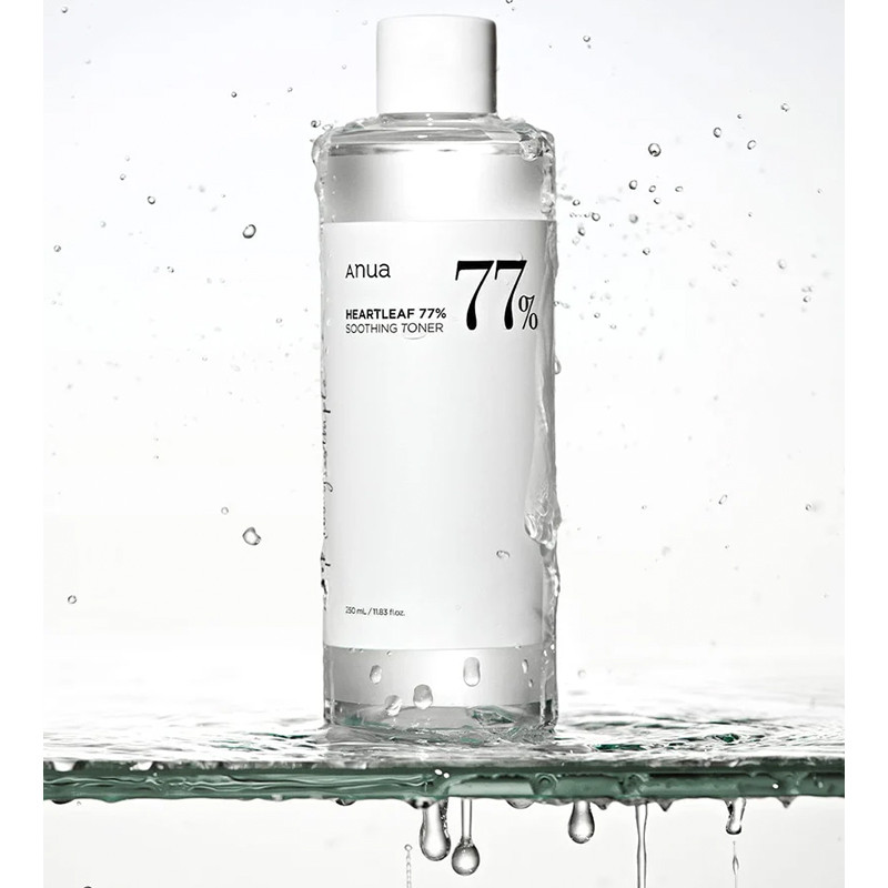 تونر صورت آنوا مدل Heartleaf 77 Soothing حجم 250 میلی‌لیتر