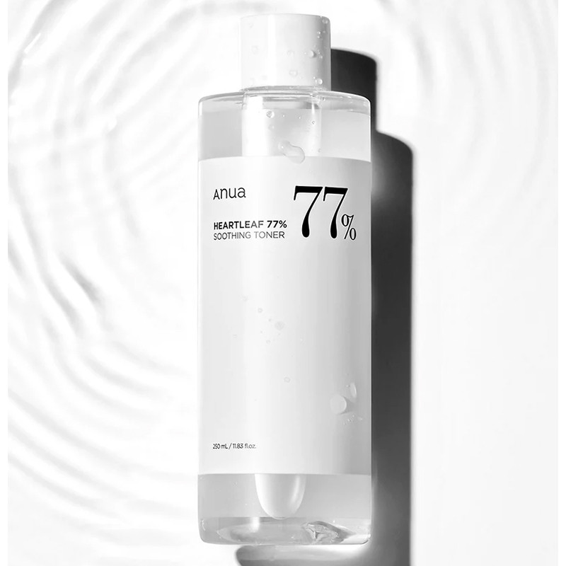 تونر صورت آنوا مدل Heartleaf 77 Soothing حجم 250 میلی‌لیتر