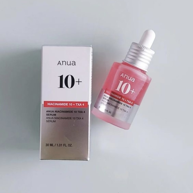 سرم ضد لک آنوا مدل Niacinamide 10% + TXA 4% مناسب انواع پوست حجم 30 میلی‌لیتر