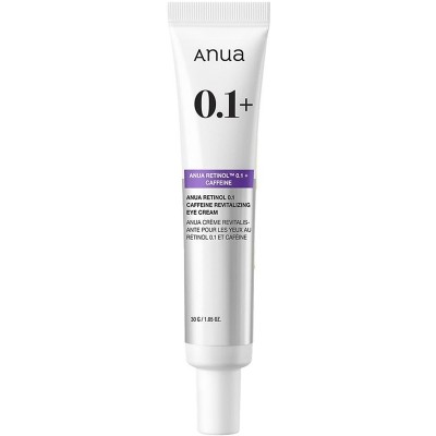 کرم دور چشم شب آنوا مدل Retinol 0.1% + Caffeine حجم 30 میلی‌لیتر