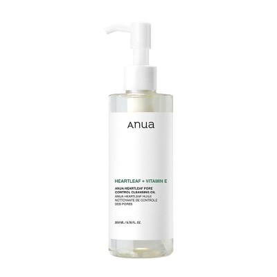 روغن پاک‌کننده صورت آنوا مدل Heartleaf Pore Control Cleansing Oil مناسب پوست‌های مختلط حجم 200 میلی‌لیتر