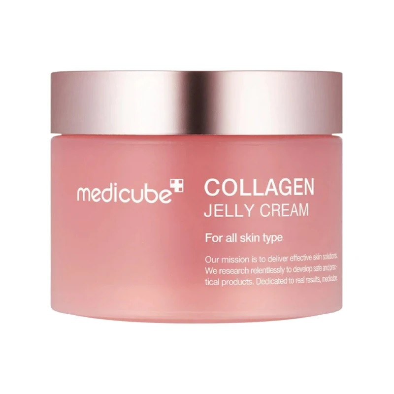 ژل ضد چروک و سفت کننده مدیکیوب مدل Collagen مناسب انواع پوست حجم 110 میلی‌لیتر