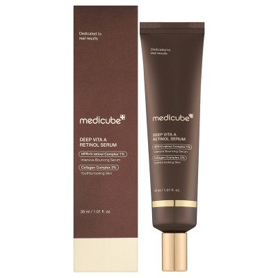 سرم پوست مدیکیوب مدل Retinol مناسب انواع پوست حجم 30 میلی‌لیتر