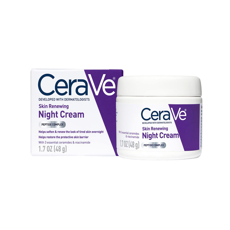کرم جوان کننده سراوی مدل Niacinamide مناسب انواع پوست حجم 48 میلی‌لیتر
