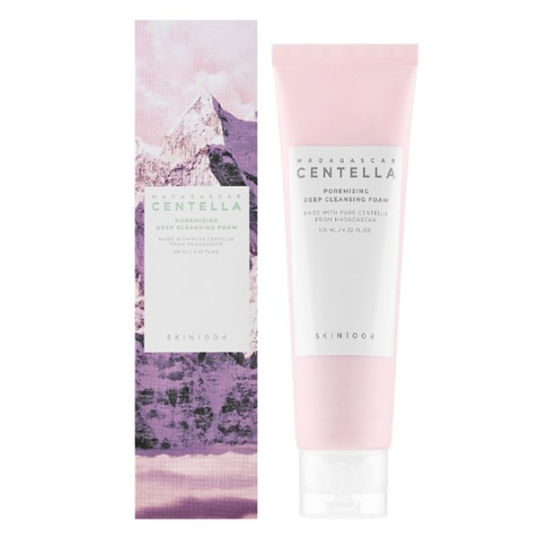 فوم شست‌وشوی صورت سنتلا مدل Madagascar Centella Ampoule Foam مناسب پوست حساس حجم 125 میلی‌لیتر