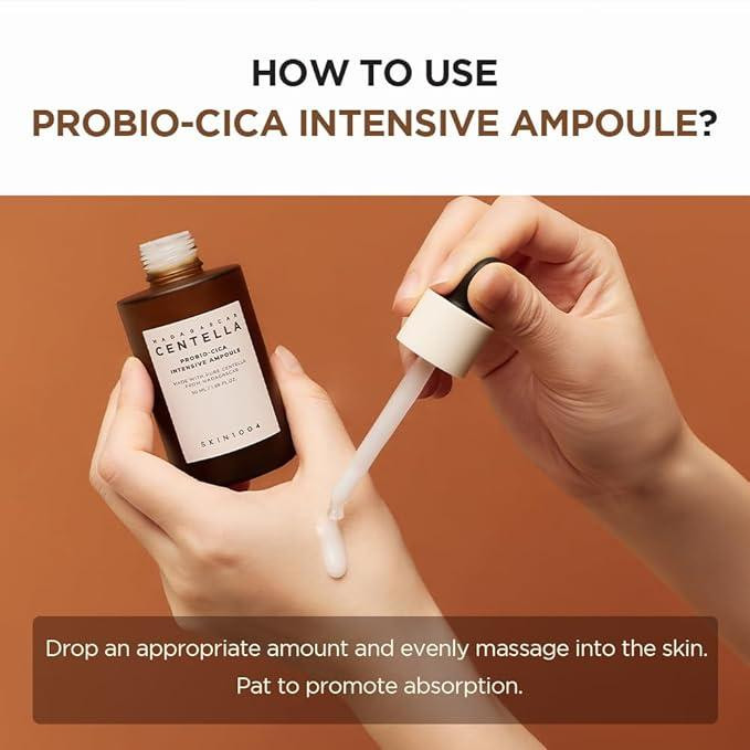 سرم تسکین دهنده و ترمیم کننده پوست سنتلا مدل Madagascar Centella Probio-Cica Intensive Ampoule حجم 95 میلی‌لیتر