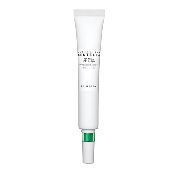 کرم ضد جوش فوری سنتلا اسکین 1004 مدل Madagascar Centella Tea-Trica Spot Cream مناسب پوست چرب و مستعد آکنه حجم 20 میلی‌لیتر