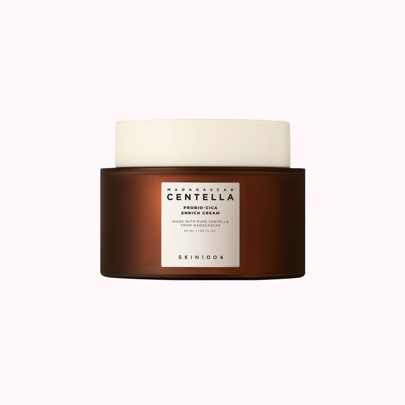 کرم مرطوب کننده و ترمیم کننده سنتلا اسکین 1004 مدل Madagascar Centella Probio-Cica Enrich Cream مناسب پوست خشک و حساس حجم 50 میلی‌لیتر