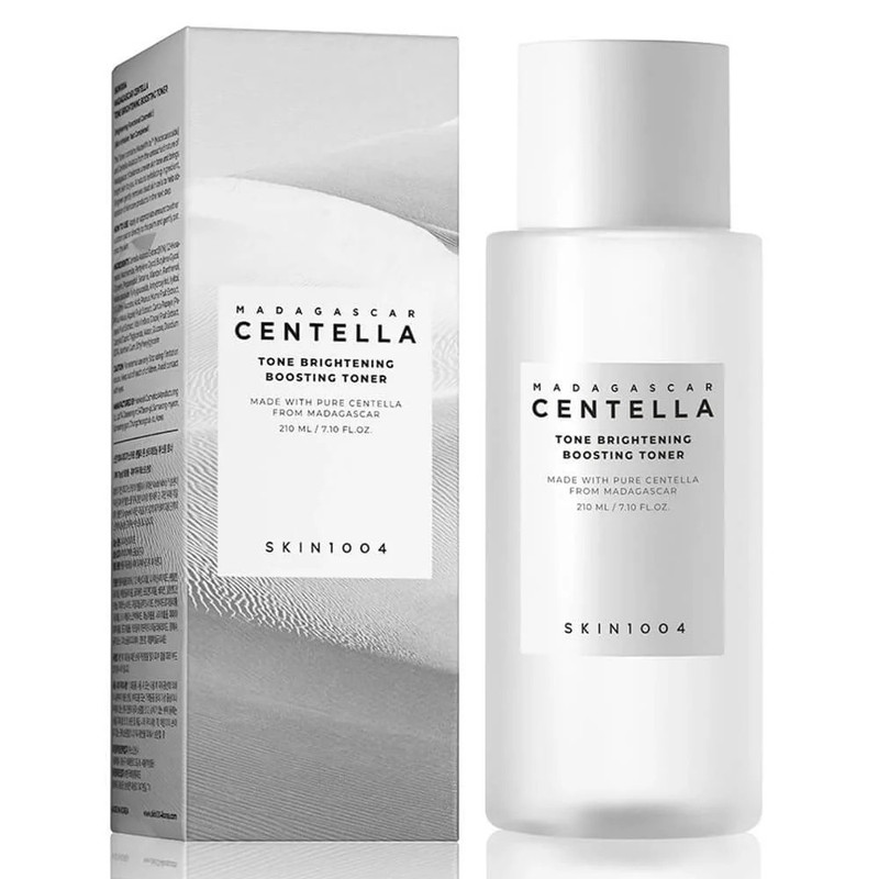 تونر صورت سنتلا اسکین 1004 مدل Madagascar Centella Tone Brightening Boosting Toner حجم 210 میلی‌لیتر