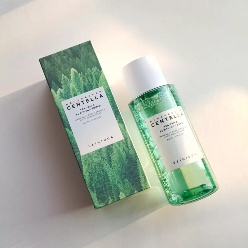 تونر اسکین 1004 مدل Madagascar Centella Toning Toner حجم 200 میلی‌لیتر