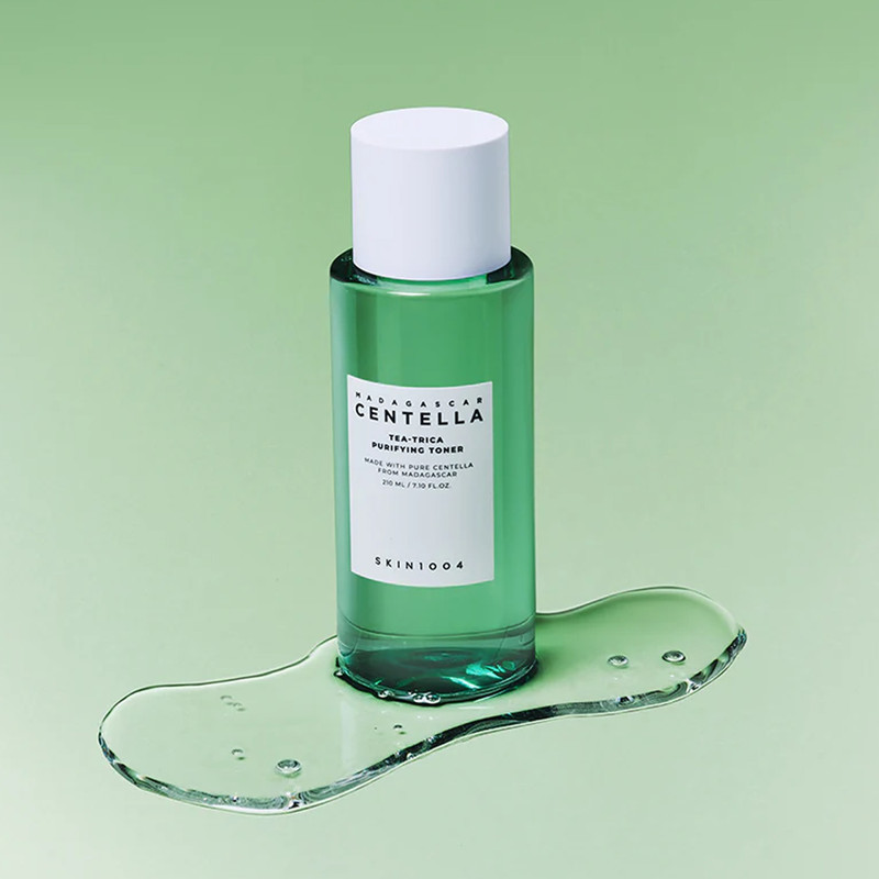 تونر اسکین 1004 مدل Madagascar Centella Toning Toner حجم 200 میلی‌لیتر