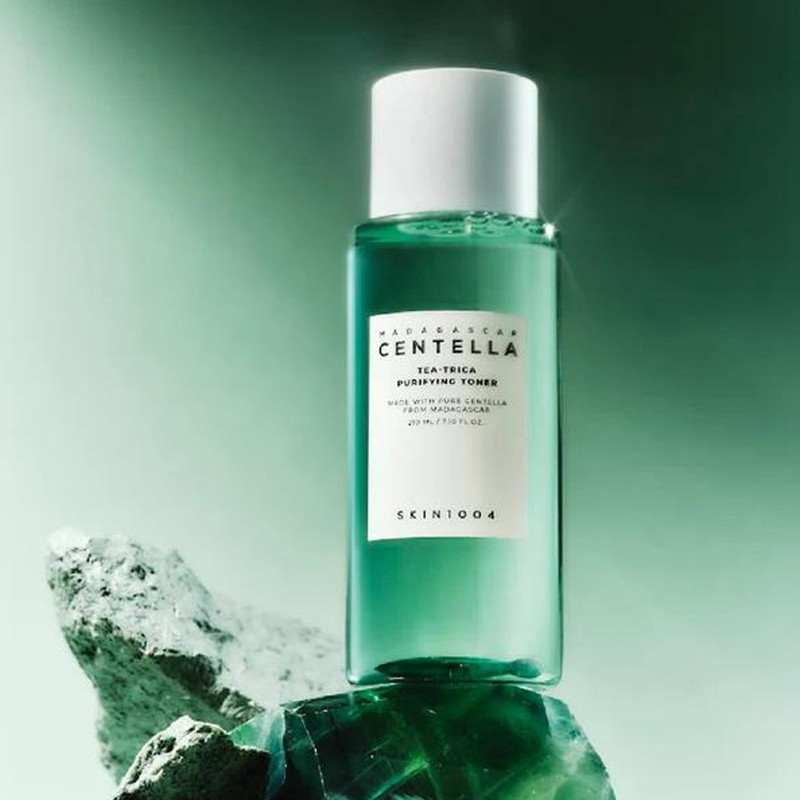 تونر اسکین 1004 مدل Madagascar Centella Toning Toner حجم 200 میلی‌لیتر