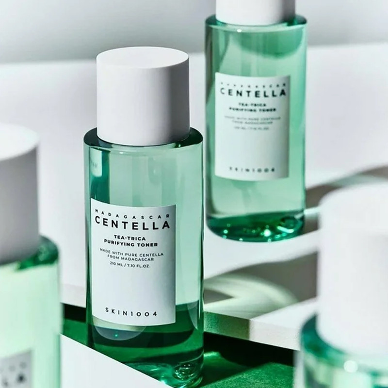 تونر اسکین 1004 مدل Madagascar Centella Toning Toner حجم 200 میلی‌لیتر