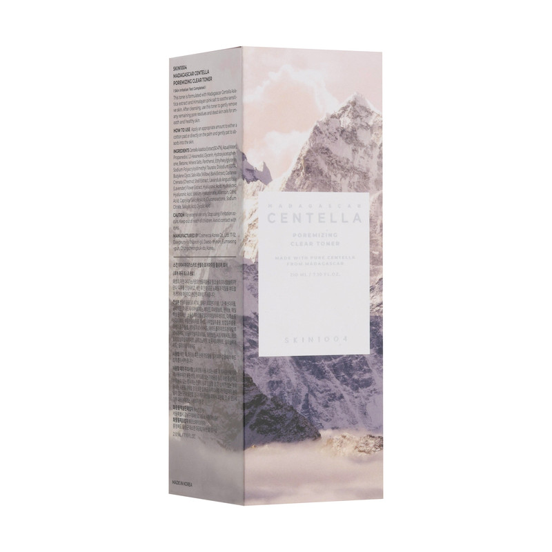 تونر اسکین 1004 مدل Madagascar Centella Toning Toner حجم 210 میلی‌لیتر