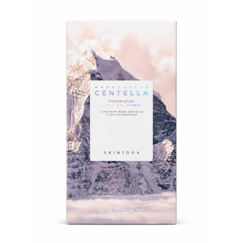 ژل روشن‌کننده روز و شب دست و صورت سانتلا مدل Madagascar Centella Poremizing Light Gel Cream مناسب انواع پوست حجم 75 میلی‌لیتر