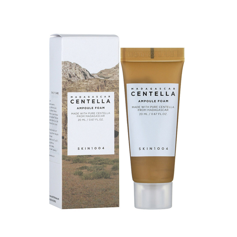 فوم شستشو صورت ضد جوش سانتلا مدل Madagascar Centella Tea-Trica B5 Cream حجم 20 میلی‌لیتر