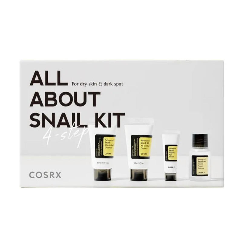 مجموعه مراقبت از پوست کوزارکس مدل All About Snail Kit بسته 4 عددی