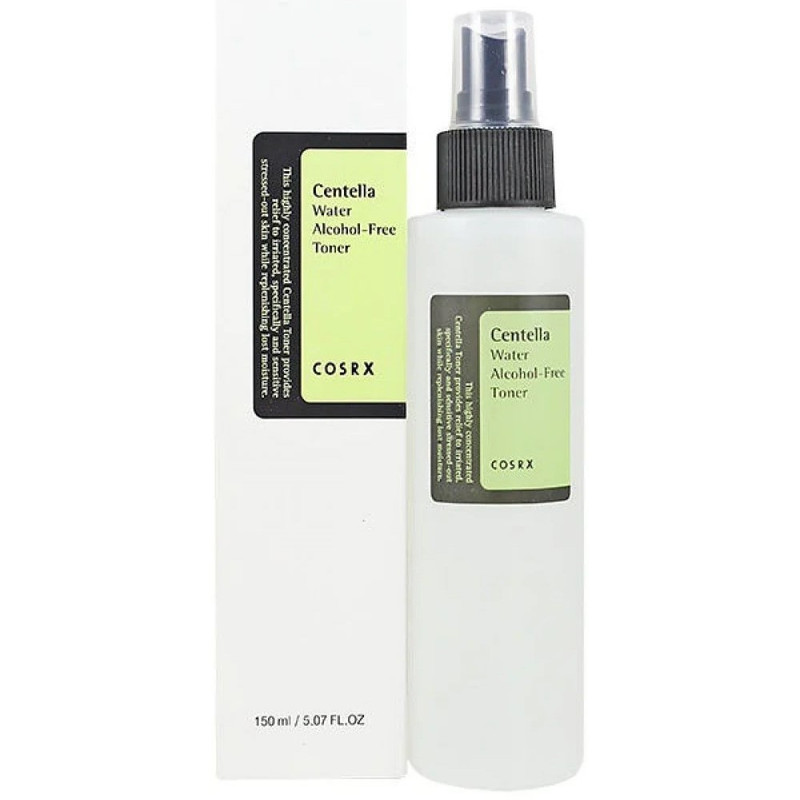 تونر کوزارکس مدل Centella Water Alcohol-Free Toner حجم 150 میلی‌لیتر