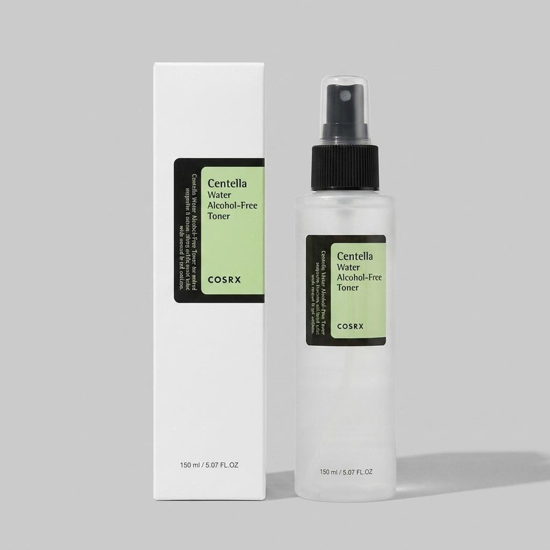 تونر کوزارکس مدل Centella Water Alcohol-Free Toner حجم 150 میلی‌لیتر