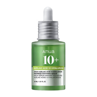 سرم آزلائیک اسید آنوا مدل Azelaic Acid 10 Hyaluron Redness Soothing Serum حجم 30 میلی‌لیتر