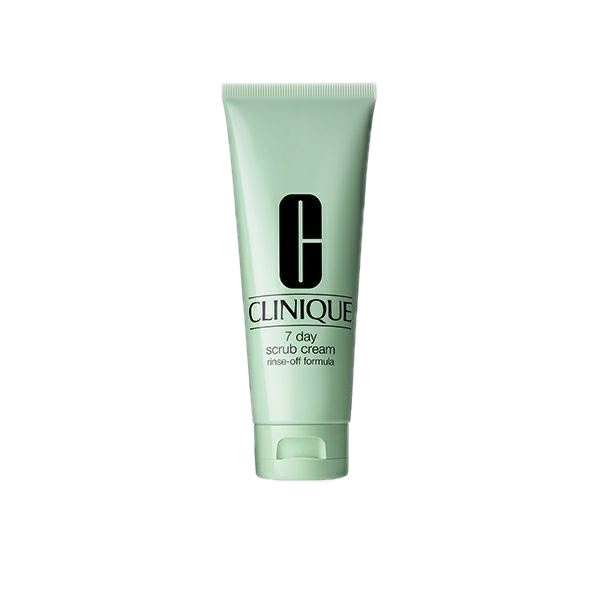 اسکراب لایه‌بردار پوست کلینیک مدل 7 Day Scrub Cream Rinse-Off Formula حجم 100 میلی‌لیتر