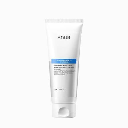فوم شستشوی هیالورونیک اسید و پنتنول آنوا مدل Hyaluronic Acid Hydrating Gentle Foaming Cleanser حجم 150 میلی‌لیتر