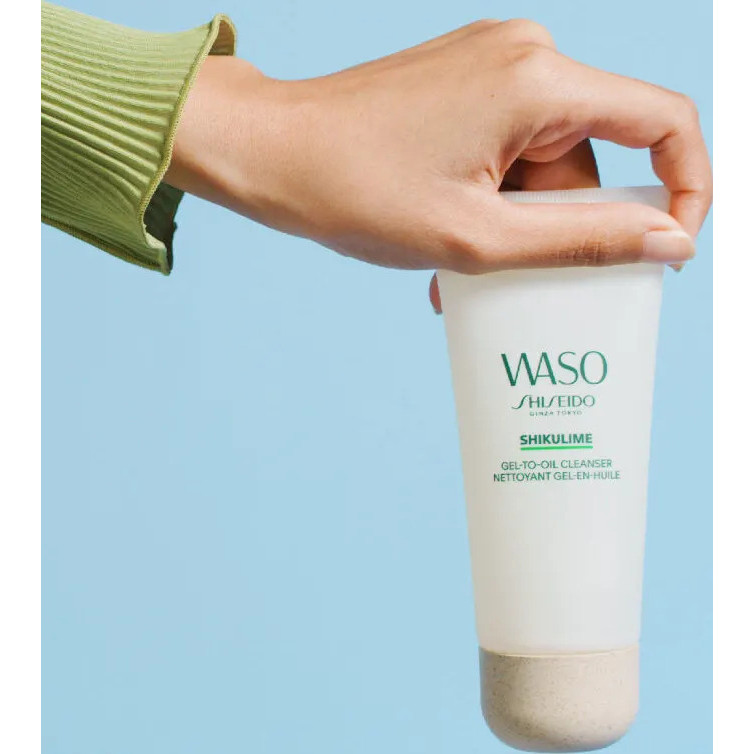 ژل شستشو صورت شیسیدو مدل Waso حجم 125 میلی لیتر