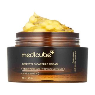 کرم کپسولی ویتامین سی حجم 55 میلی لیتر مدیکیوب Medicube Deep Vita C Capsule Cream 55 ml