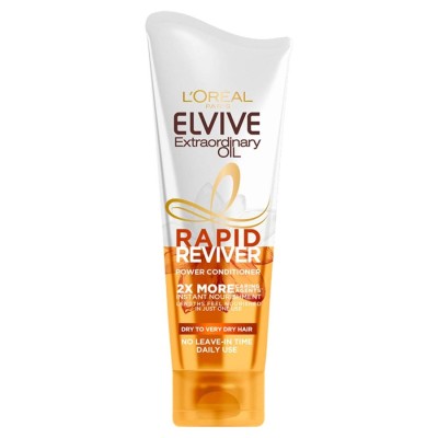 نرم کننده مو لورآل مدل Elvive Extraordinary Oil Rapid Reviver حجم 180 میلی‌لیتر