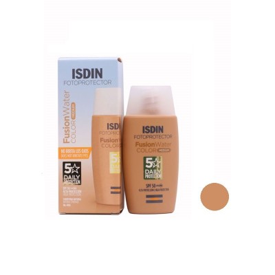 کرم ضدآفتاب بدون رنگ ایزدین SPF50 مدل M001 حجم 50 میلی‌لیتر