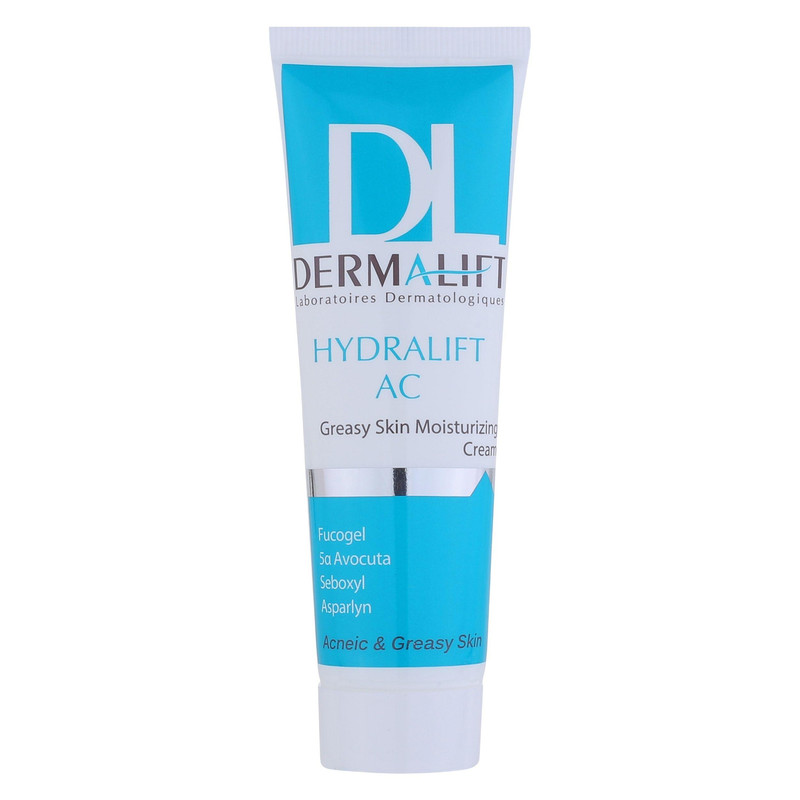 کرم مرطوب‌کننده درمالیفت مدل Hydralift AC Cream مناسب پوست چرب حجم 50 میلی‌لیتر