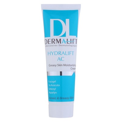 کرم مرطوب‌کننده درمالیفت مدل Hydralift AC Cream مناسب پوست چرب حجم 50 میلی‌لیتر
